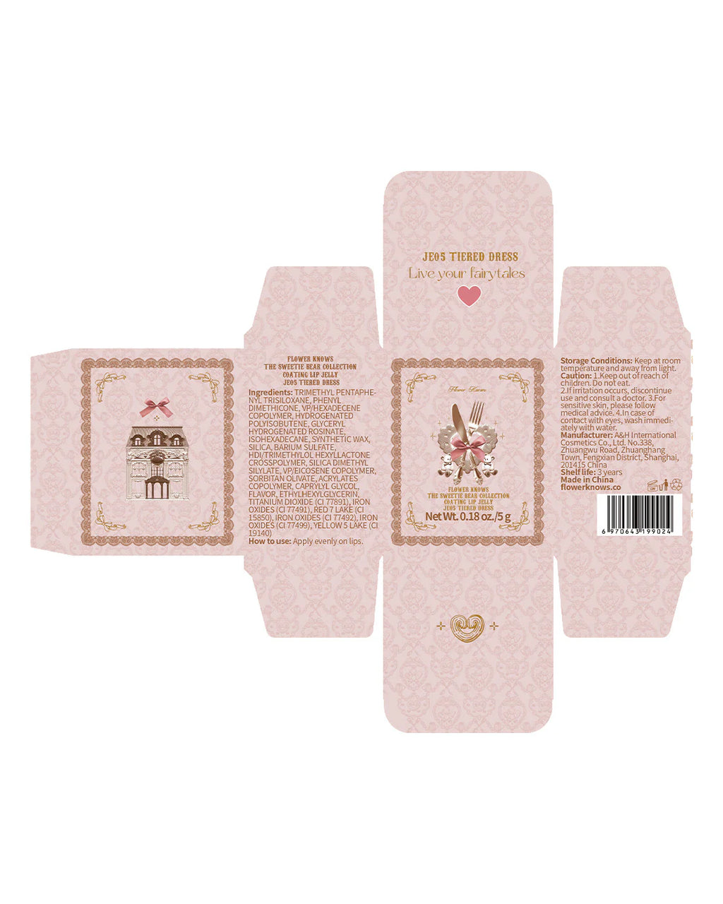 The Sweetie Bear Coating Lip Jelly