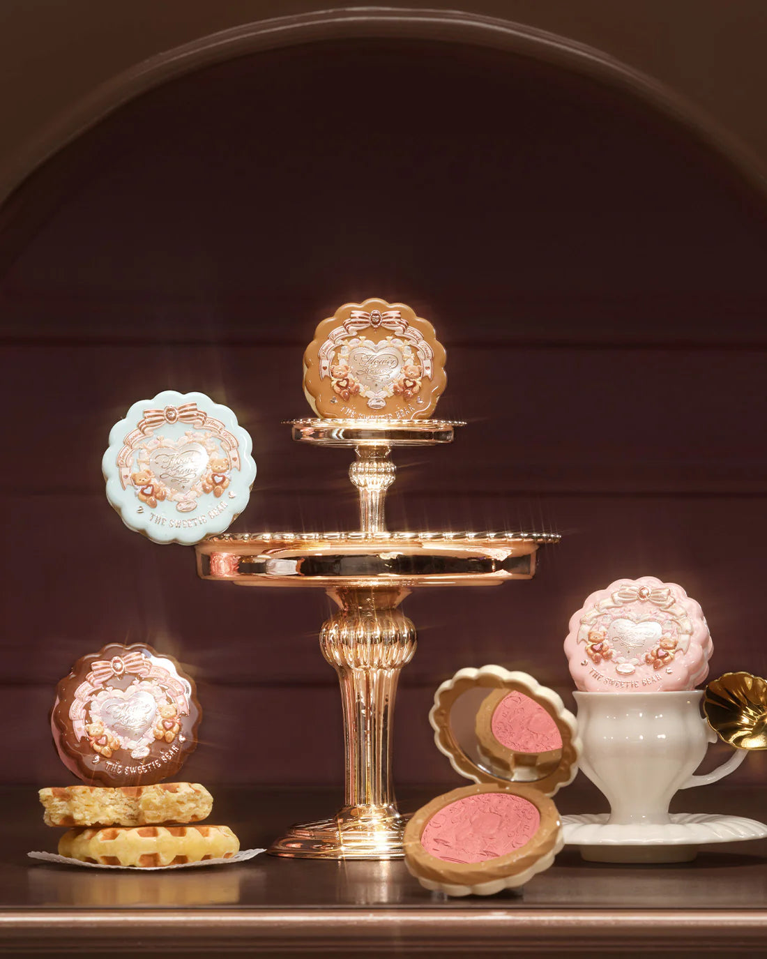 The Sweetie Bear Silk Satin Blush