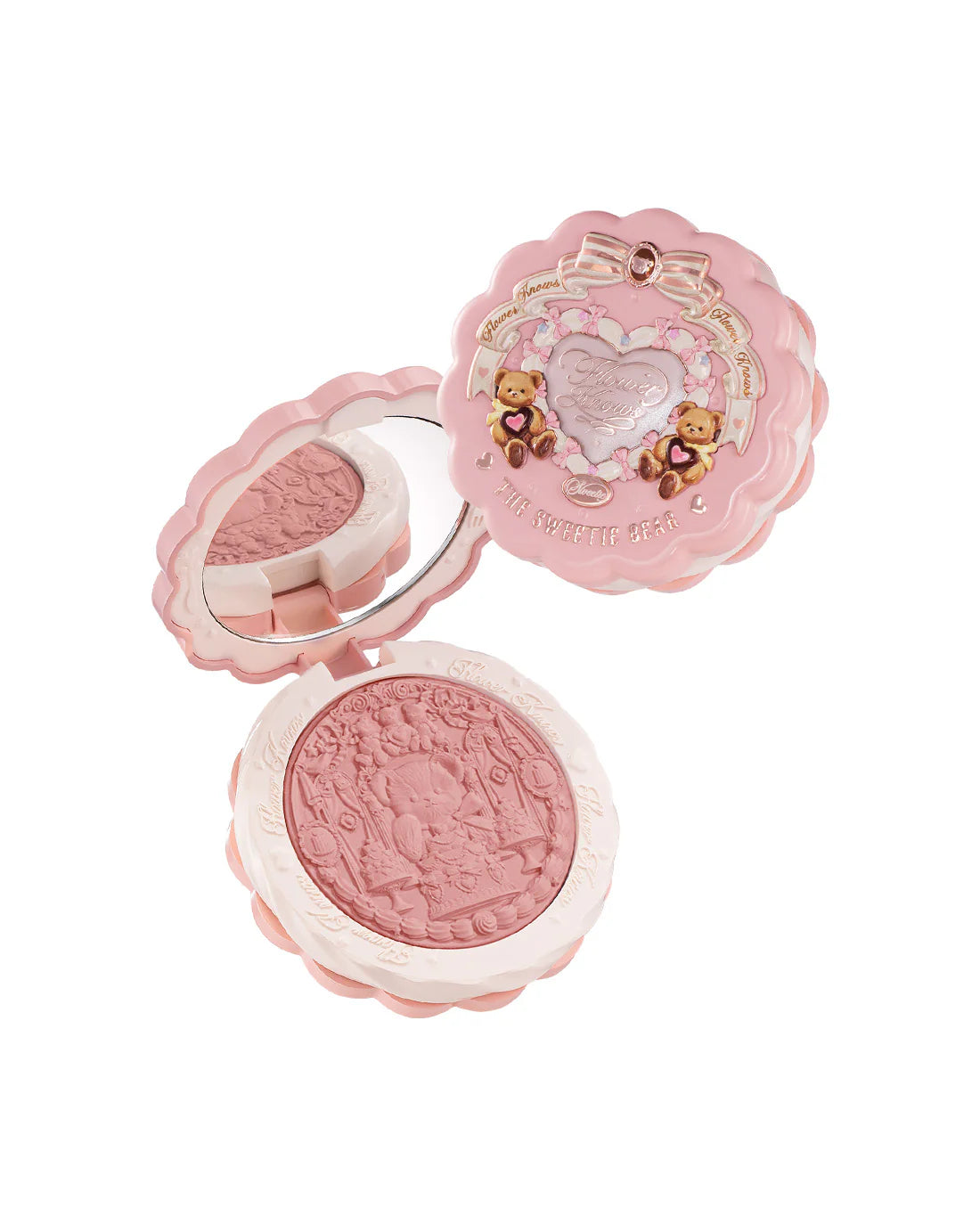 The Sweetie Bear Silk Satin Blush