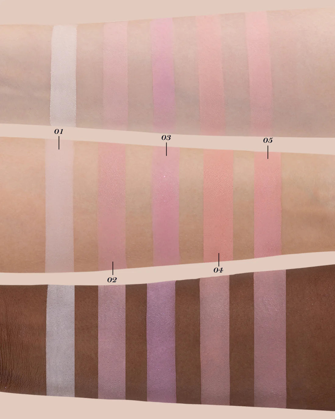 Swan Ballet Embossed Blush