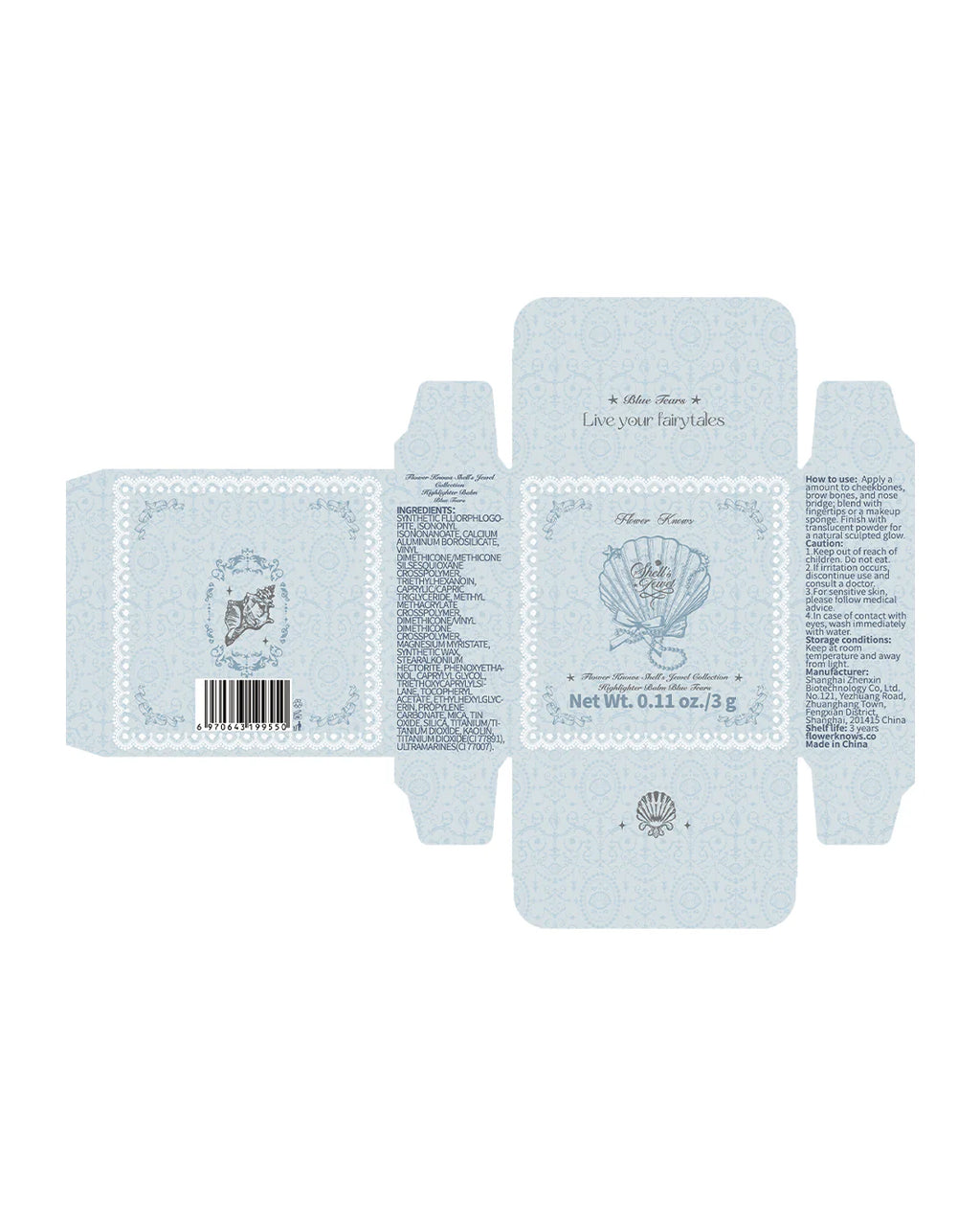 Shell's Jewel Highlighter Balm