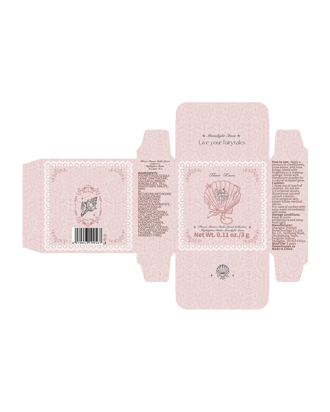 Shell's Jewel Highlighter Balm