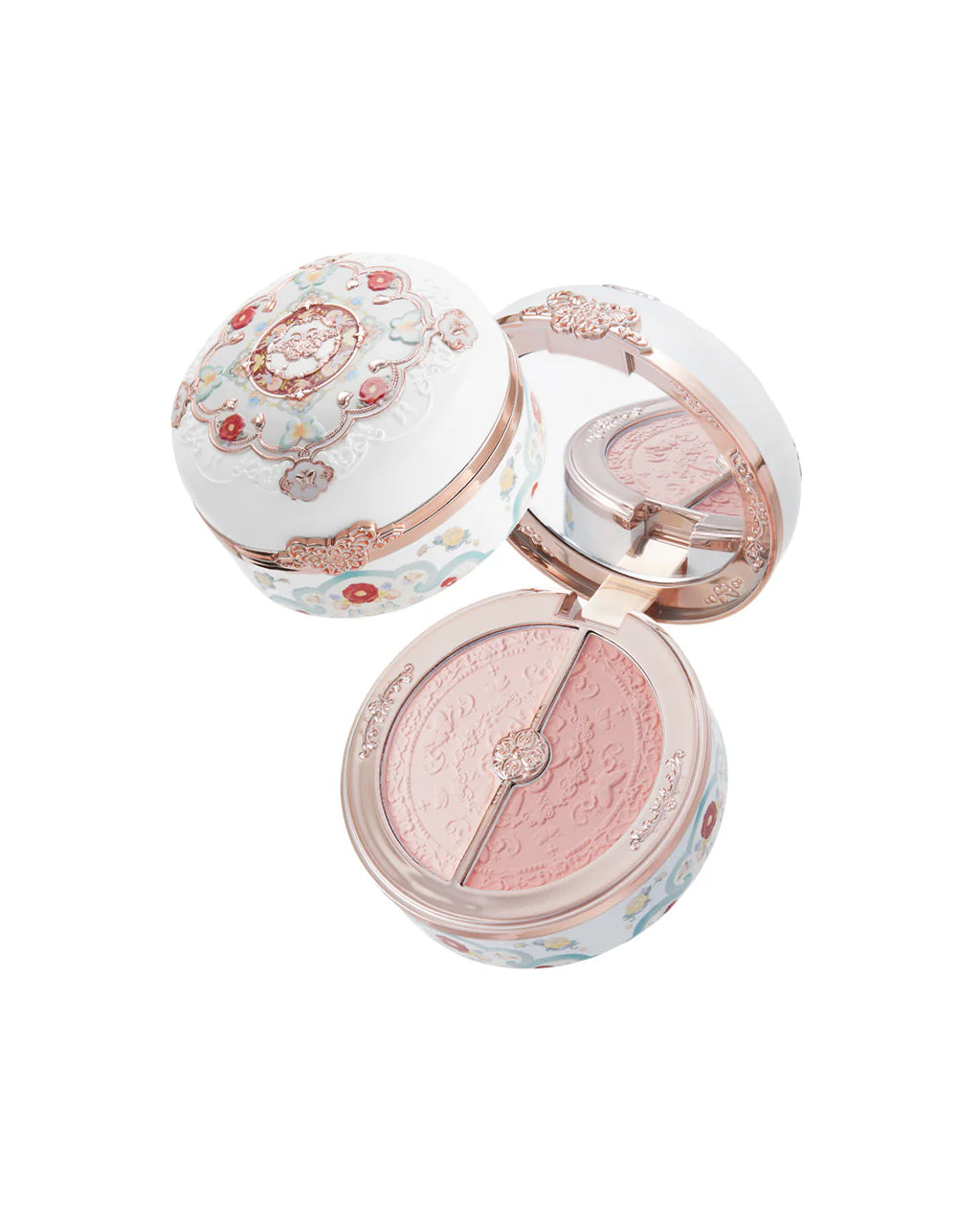 Butterfly Cloud Collar Rouge Box Highlighting & Blush Duo Powder