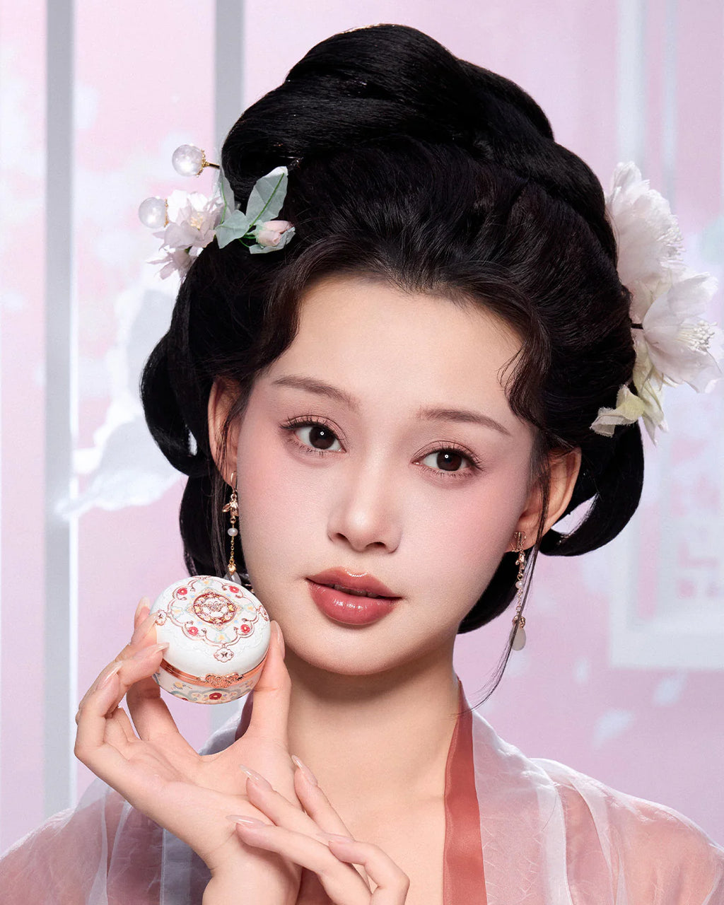 Butterfly Cloud Collar Rouge Box Highlighting & Blush Duo Powder