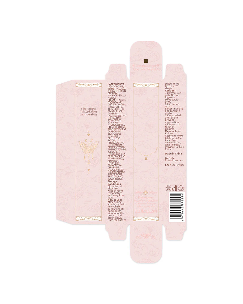 Butterfly Cloud Collar Mascara