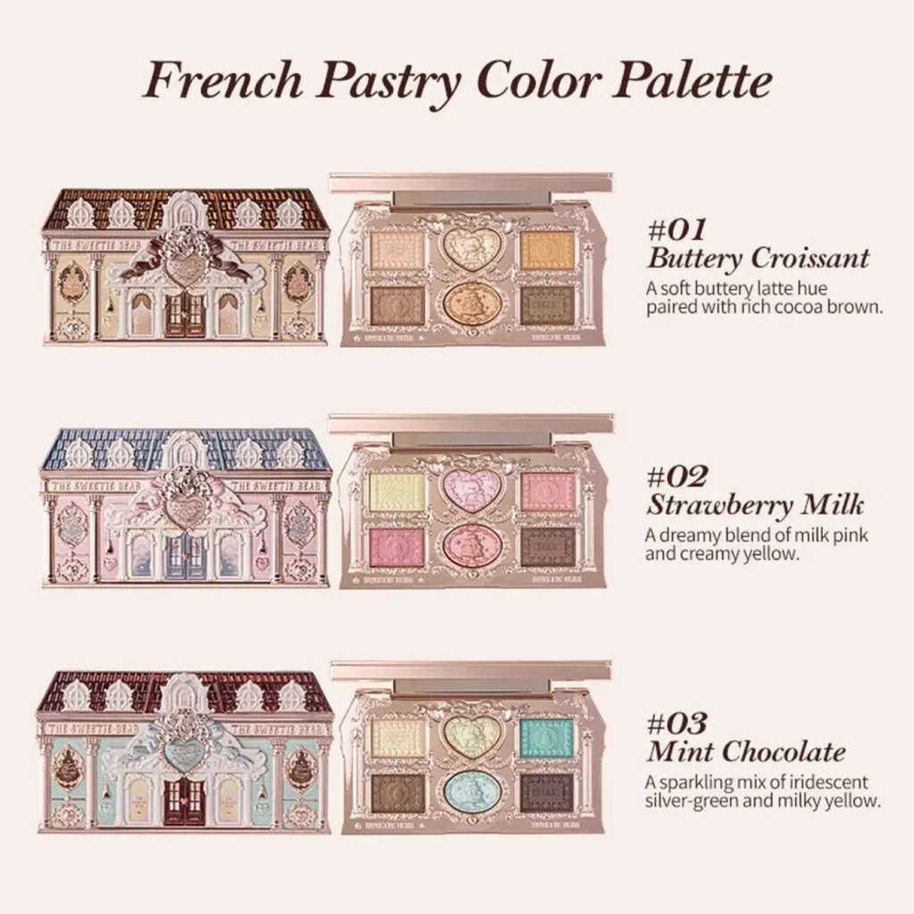 The Sweetie Bear 6-Color Makeup Palette